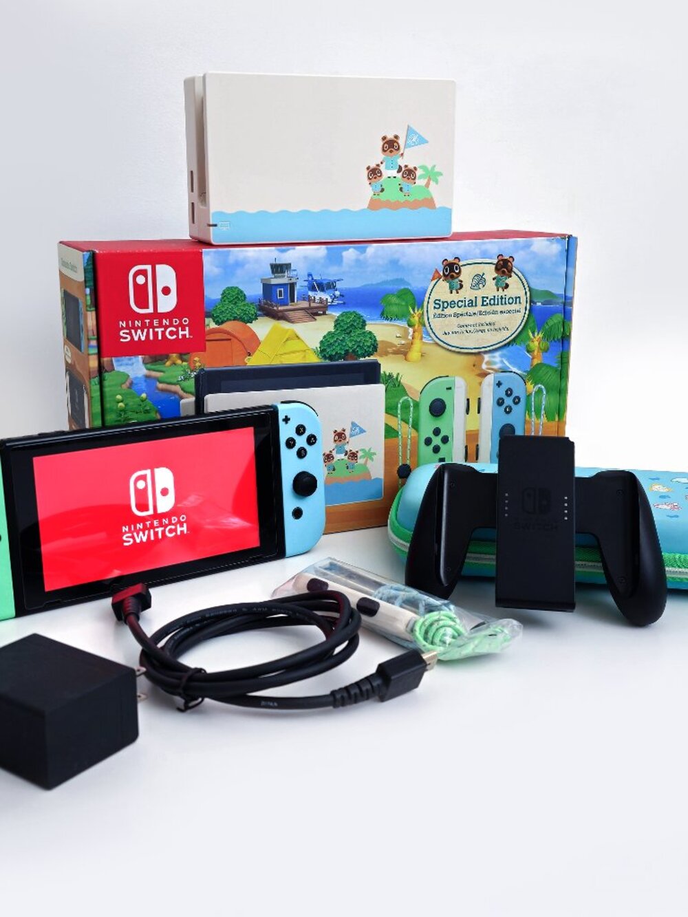 Nintendo Switch Animal Crossing: New Horizons Special Edition Console + Box/Case